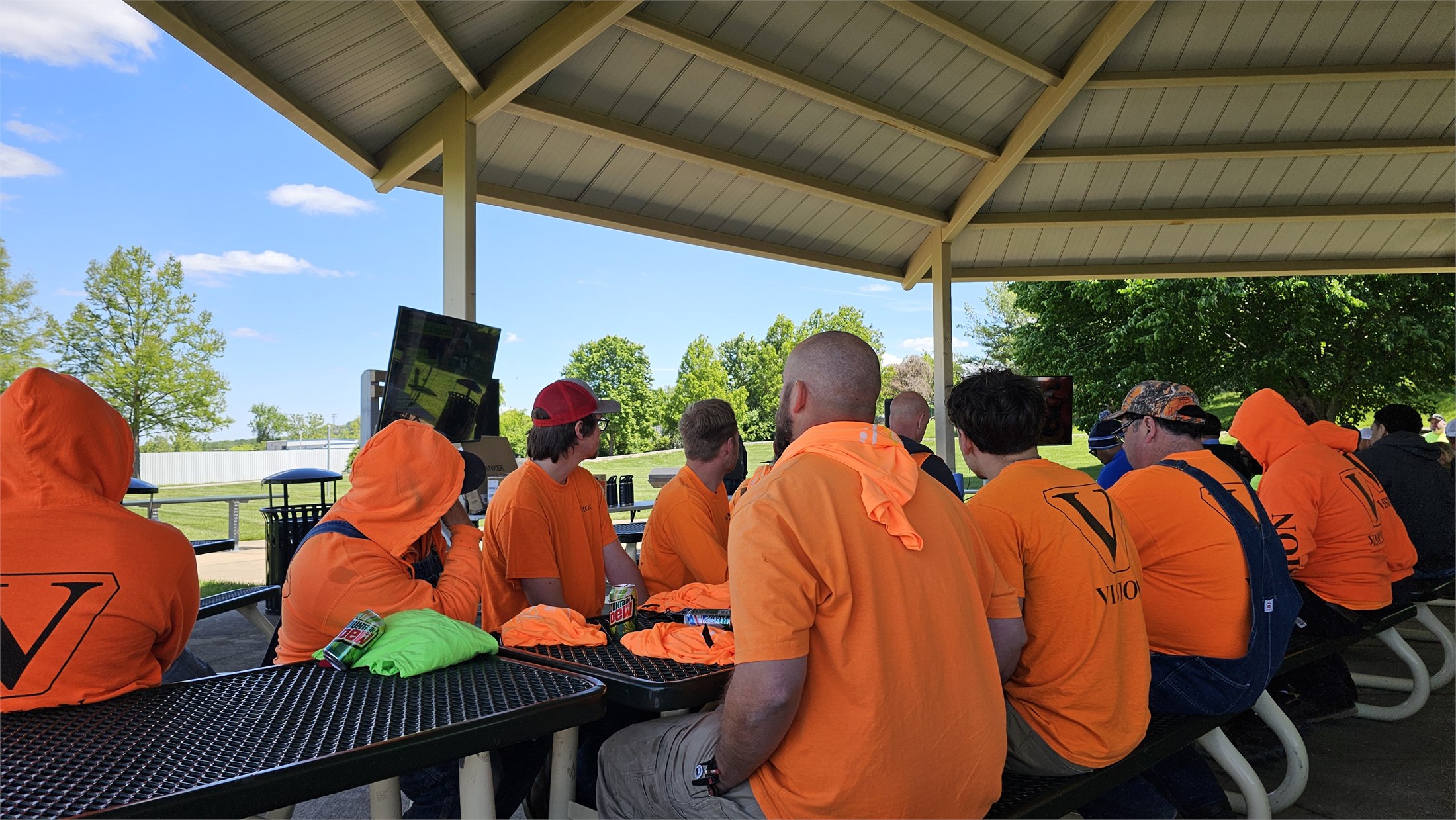 VISION employees participating in a 2026 company safety presentation